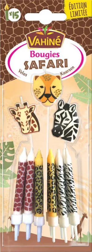 Bougies Safari Vahine