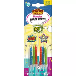 28g Bougies Jungle Super Hero