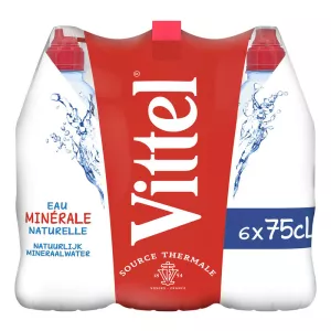 Eau minérale naturelle 6x75cl - VITTEL
