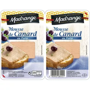 Mousse Canard Au Porto 2x50g M