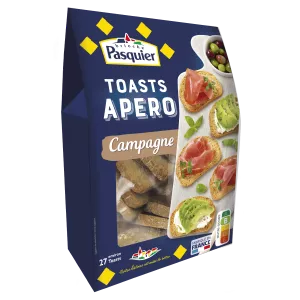 Toast Apero Campagne, 100g - PASQUIER