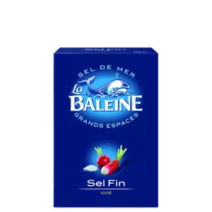 Sel De Mer Fin Iode 1kg - LA BALEINE