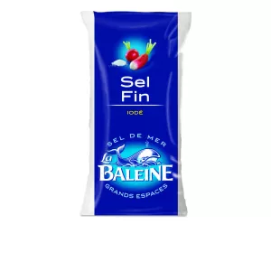 Fine Iodized Sea Salt 500g - LA BALEINE