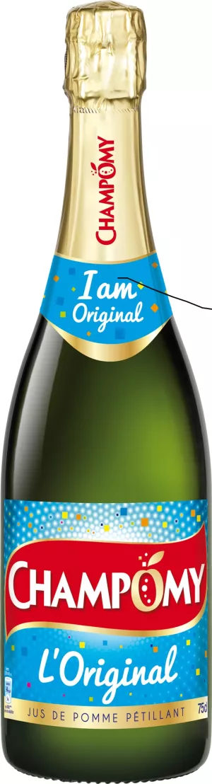 Jus de pomme pétillant L'Original 75cl - CHAMPOMY