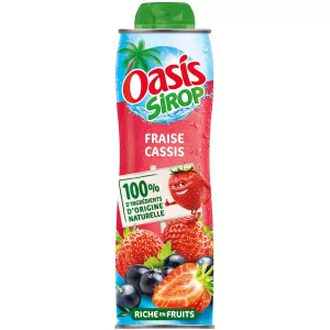 Oasis Sirop Fraise Cassis 60 C