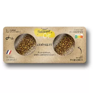 Duo De Lentilles 320g - Lunor