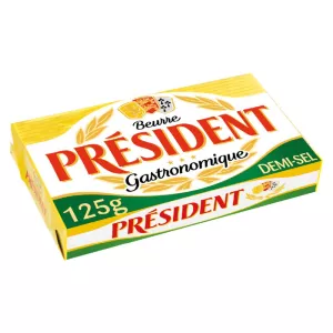 125g Pl Beur Ds President - PRÉSIDENT