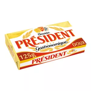 Beurre Doux Gastronomique 125g - President