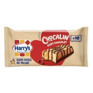 Soft Cocoa And Chocalin Chocolate Cakes Without Palm Oil X10 -harrys - HARRY'S