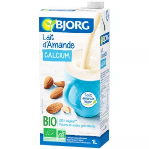 Lait d'amande calcium BIO 1L - BJORG