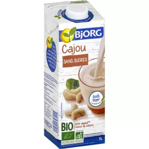 Boisson végétale cajou Bio, 1l, BJORG