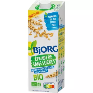 1l Espelta Sem Açúcar Bio - BJORG