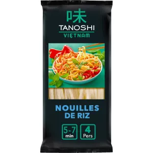 400 ग्राम सूखे चावल नूडल्स - TANOSHI