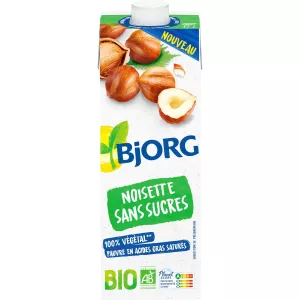 1l Bv Noisette Ss Sucre Bjorg - BJORG