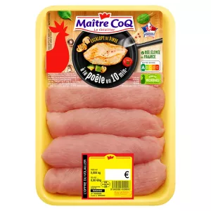 720g Escalopelo Dinde Sat MC - Maître coq