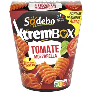 Box Radiatori Tomate Et Mozzarella 400g - Sodebo