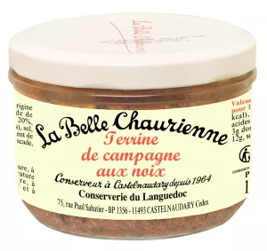 Terrina de Nueces del Campo 180g - LA BELLE CHAURIENNE