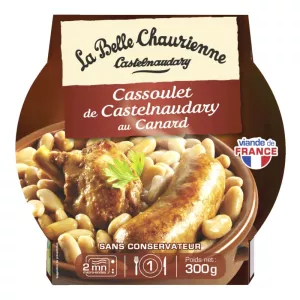 Cassoulet Au Canard  300g - LA BELLE CHAURIENNE