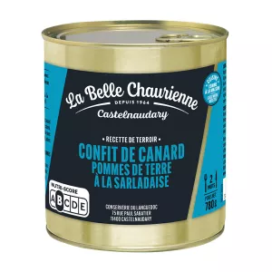 Confit De Canard & Pommes De Terre  780g - LA BELLE CHAURIENNE