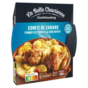 Confit De Canard Pomme De Terre  300g - LA BELLE CHAURIENNE