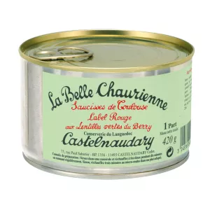Sausage ya Toulouse 420g - LA BELLE CHAURIENNE