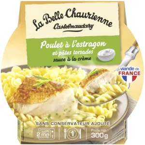 Kuku na Tarragon na Pasta ya Twisted 300g - LA BELLE CHAURIENNE