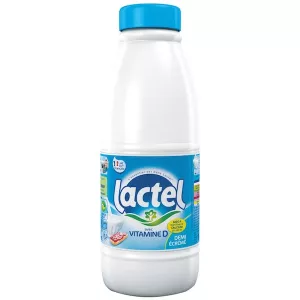 Lait demi-écrémé UHT vitamine D 6x1L - LACTEL