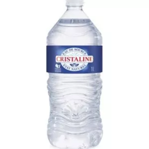 Eau de source plate 1L - CRISTALINE