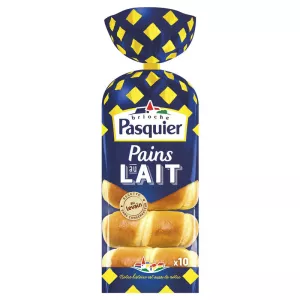 Pains Au Lait X10 350g - BRIOCHE PASQUIER
