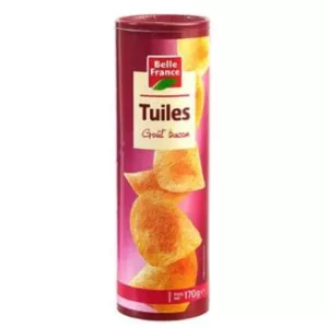 Tuiles Goût Bacon 170g - BELLE FRANCE