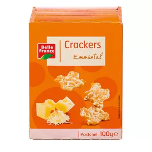 Crackers Emmentaler 100g - BELLE FRANCE