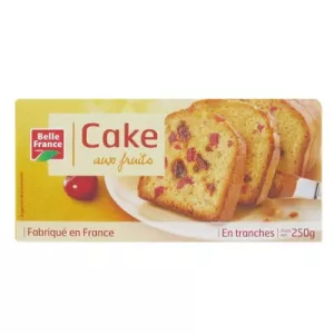 Cake Aux Fruits 250g - BELLE FRANCE