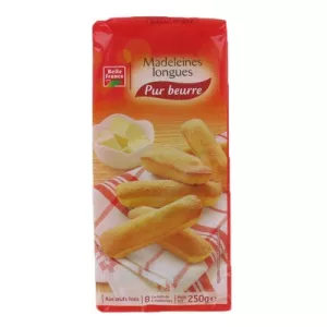 Madeleines Longue Pb X 16 250g - BELLE FRANCE
