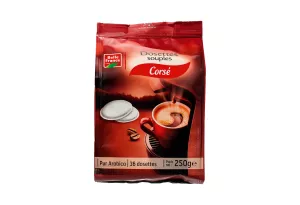 Dosette Corse Pur Arabica X 36 250g - BELLE FRANCE