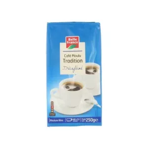 Café Moulu Tradition Décaféine 250g - BELLE FRANCE