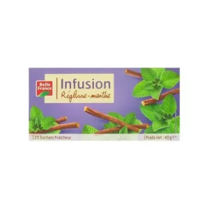 Infuso Menta Liquirizia X25 - BELLE FRANCE