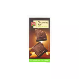Pure chocolade met hele amandelen 200g - BELLE FRANCE