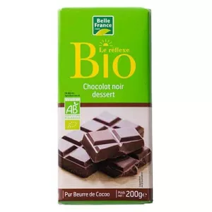 Dunkles Schokoladendessert Le Réflex Bio 200g - BELLE FRANCE