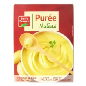 Purée Pomme De Terre Nature 375g ( 3x125g) - BELLE FRANCE