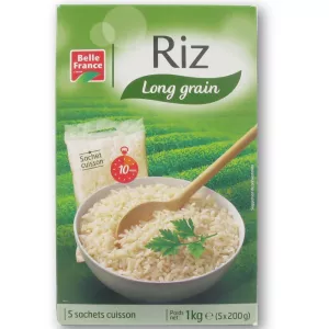 Riz Langkorrel 1kg (5x200g) - BELLE FRANCE