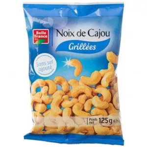 Noix De Cajoux Grillés Sans Sel Ajouté 125g - BELLE FRANCE