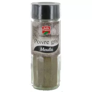 Poivre Gris Moulu 50g - BELLE FRANCE