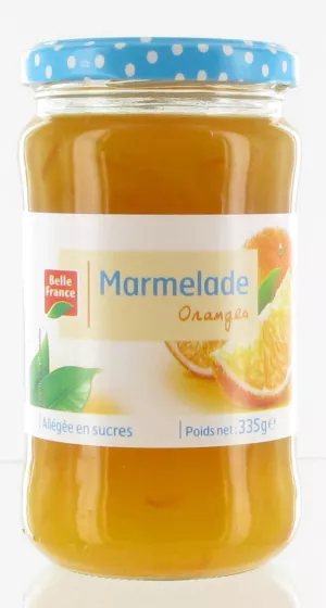 Machungwa 335g nyepesi jam - BELLE FRANCE