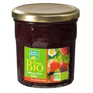 Extra Aardbeienjam Le Réflex Bio 370g - BELLE FRANCE