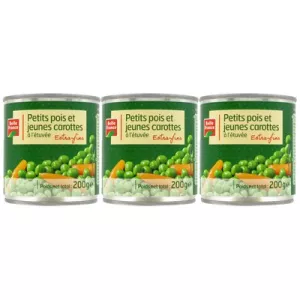 पेटिट्स गाजर के साथ ठीक एक्सट्रासेस 600 ग्राम - BELLE FRANCE