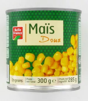 Mais Doux En Grains 300g - BELLE FRANCE