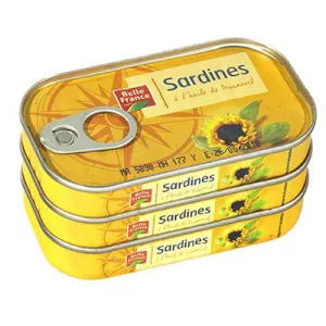 Sardinen mit 3x69g Sonnenblumenöl - BELLE FRANCE