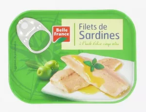 Filete de sardina con aceite de oliva virgen extra 1x7 - BELLE FRANCE