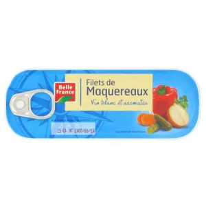 व्हाइट वाइन मैकेरल नेट और एरोमैटिक्स 169 ग्राम - BELLE FRANCE