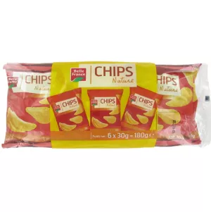 Chips Nature 6x30g - BELLE FRANCE